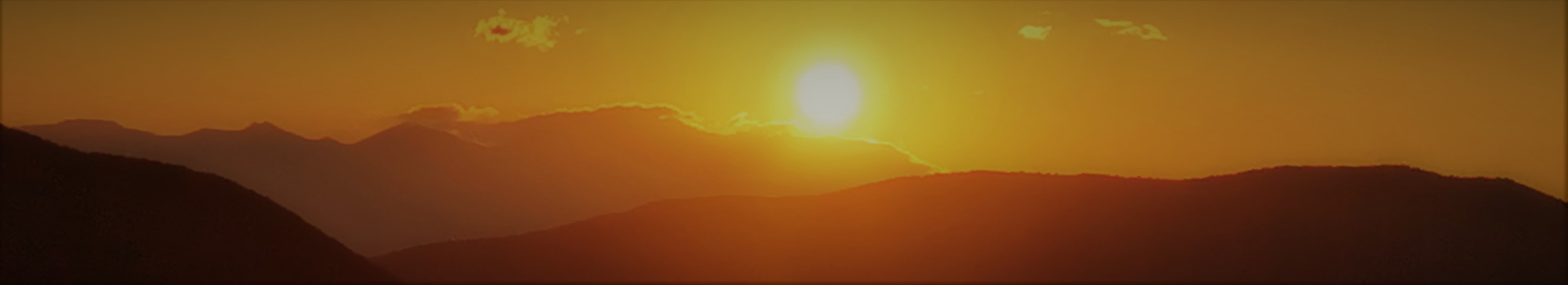 Sonnenaufgang in der Garfagnana