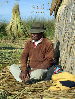 Floating Island Lago Titicaca