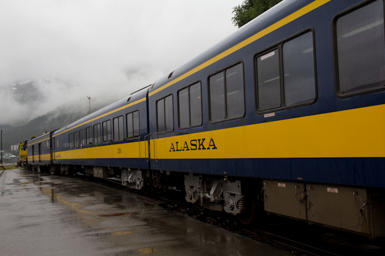 Alaska Railway in Whittier