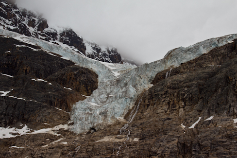Angel Glacier next to Jasper