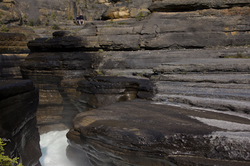 Canyon on the Icefields Parkway