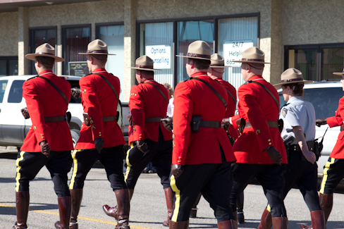 Parade on Canada Day