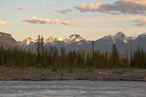 View from the Campground in Yoho NP