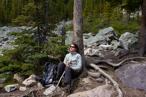 Break after a long Hike