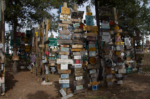 Watson Lake Sign Post