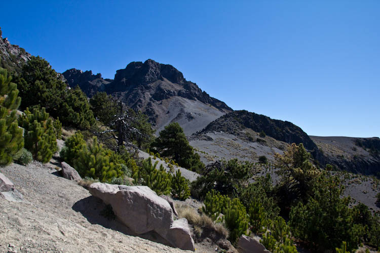 The Peak of Volcano de Colima