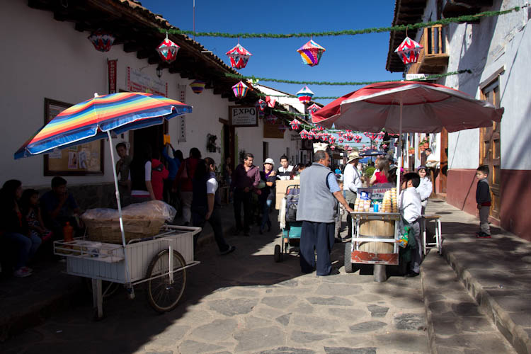 The streets of Mazamitla