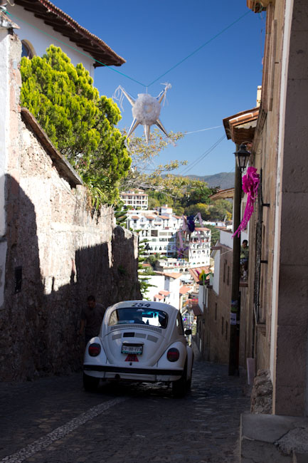 In the streets of Taxco