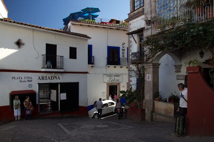 In the streets of Taxco