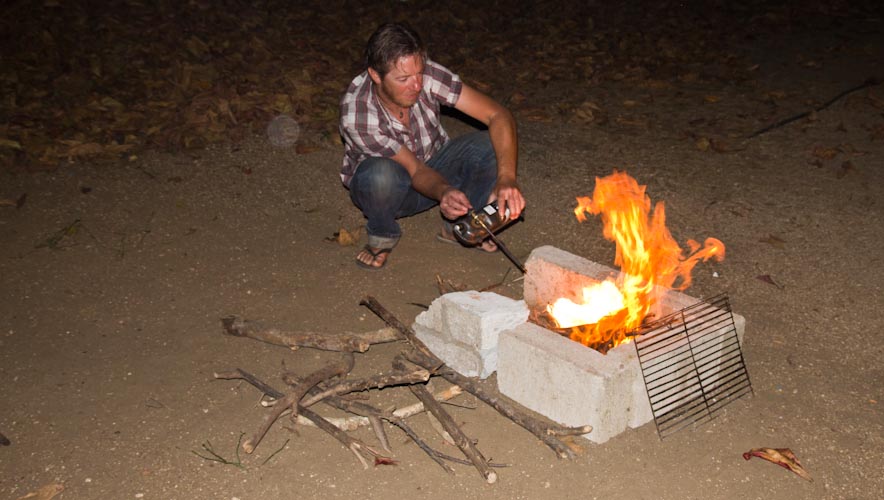 Preparing the Barbecue