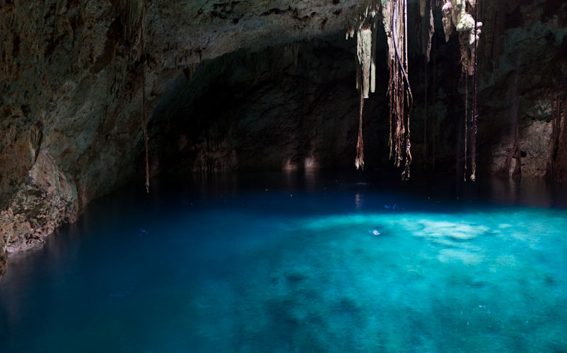 The second Cenote ... amazing