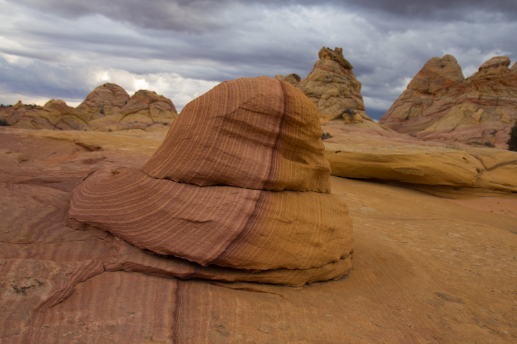 Two coloured stone