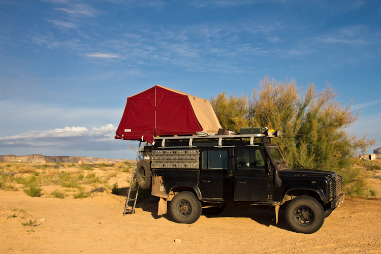 Camp on Lake Powell