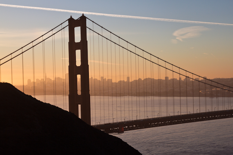 Golden Gate in the Morning