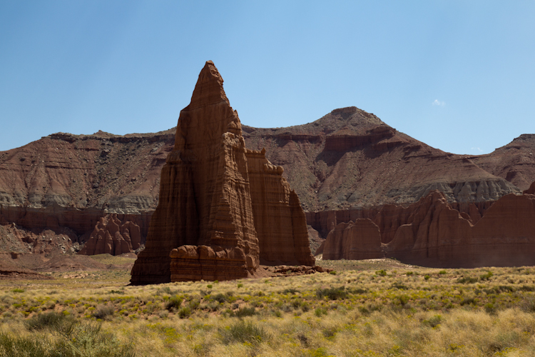 Cathedral Valley - Temple of the sun