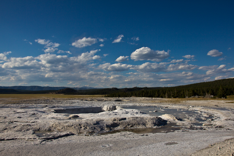 Great Fountain Geysir Area