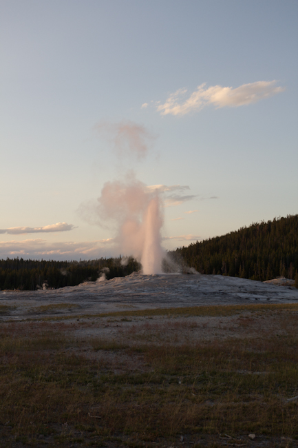 Old Faithful ... in time