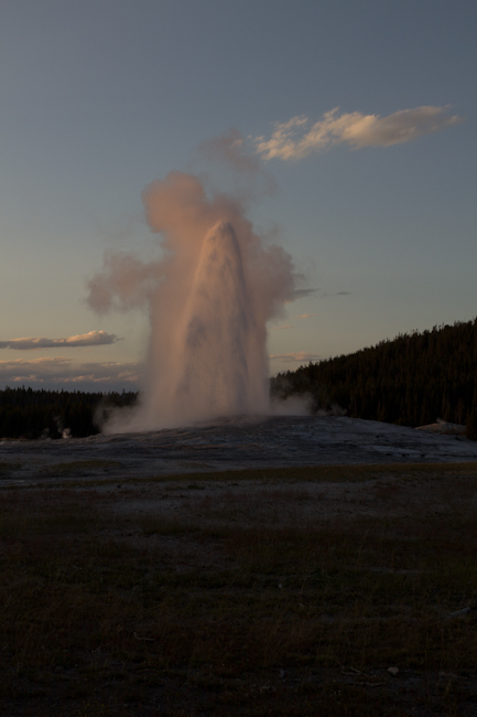 Old Faithful ... in time