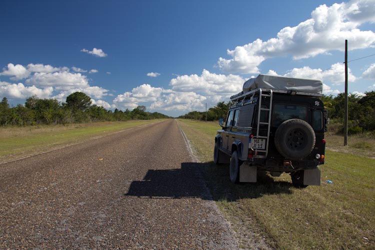 The Nothern Highway ... not much traffic