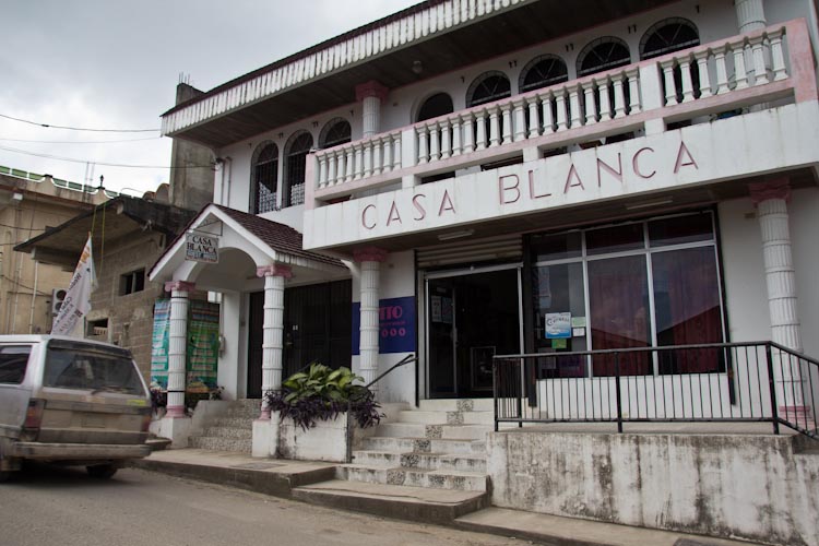 Casa Blanca in San Ignacio