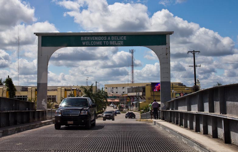 Here we are --- welcome to Belize