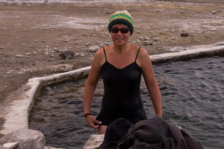 Bolivia: Altiplano - thermal bathing