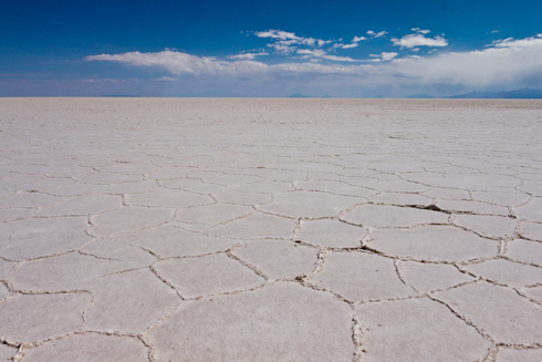 Bolivia: Salar de Uyuni - salt structures