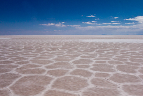 Bolivia: Salar de Uyuni - salt structures