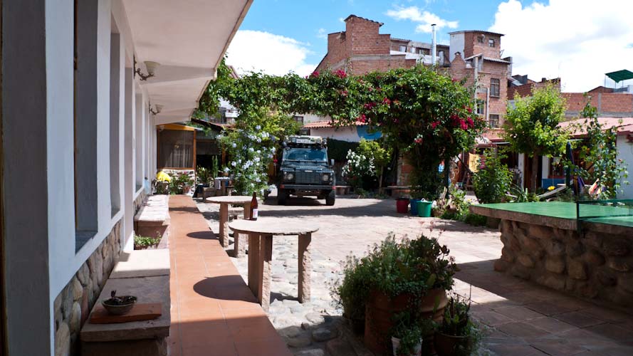 Bolivia: Sucre - Hostal Pachamama