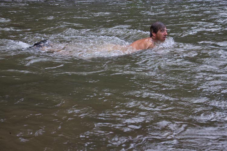 Costa Rica: Peninsula Osa - NP Corcovara:River Bathing close to Los Platos