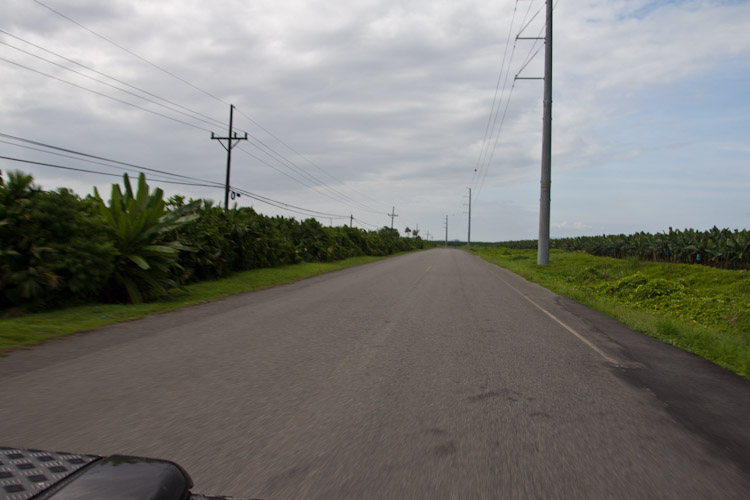 Costa Rica: Carribean Site - way to the border