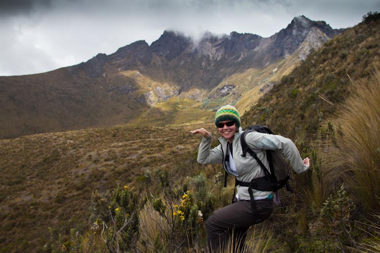 Ecuador: NP Cotopaxi - Ruminahui Crater Hike: Close to the Crater