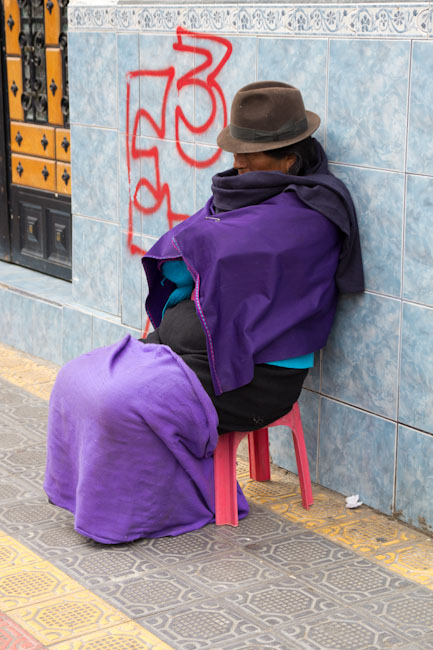 Ecuador: Otavalo - people