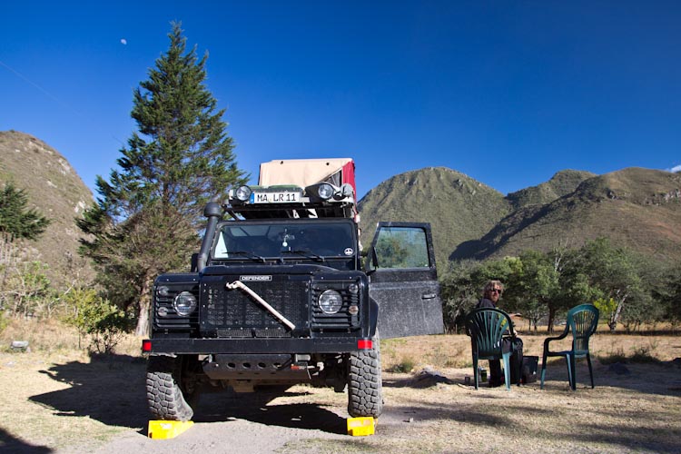 Ecuador: Pululahua Crater - Campsite