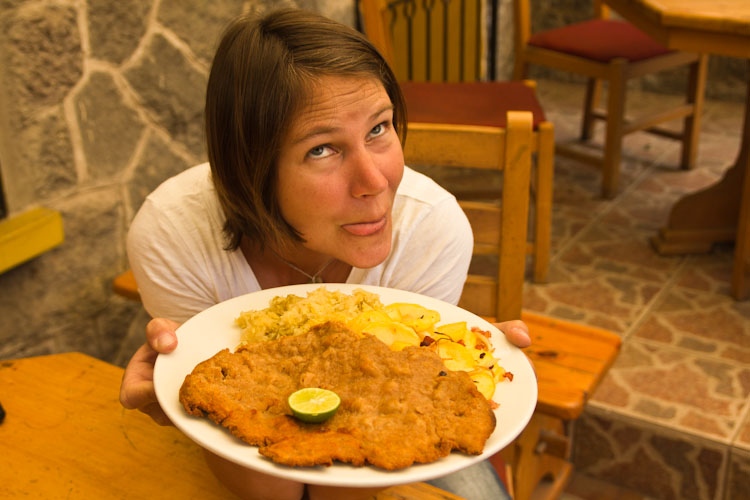 Ecuador: Quito - and SCHNITZEL!!!