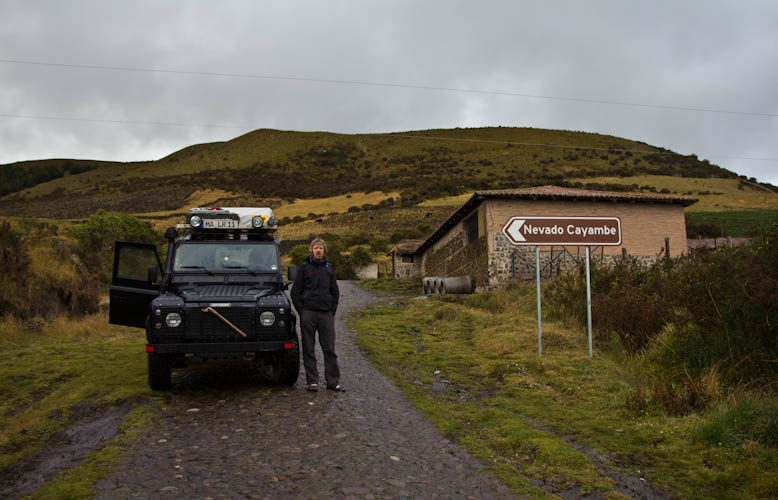 Ecuador: Reserva Cayambe - bad weather again