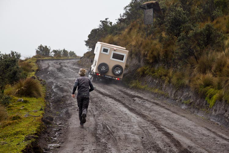 Ecuador: Reserva Cayambe - on the way to the top