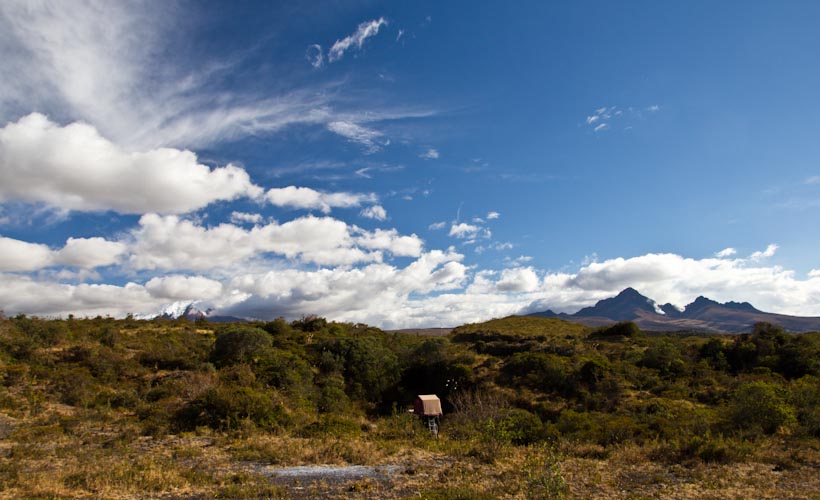 Ecuador: Ruta de los Volcanos - Campsite