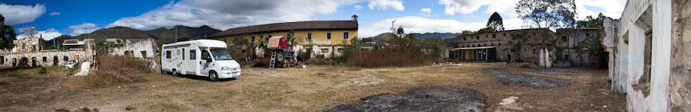 Our Campspot in Antigua