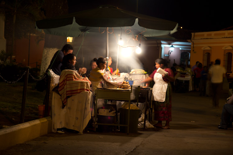 Antigua by night