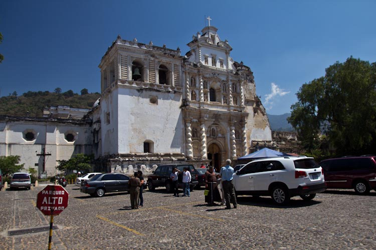 A monestry in Antigua