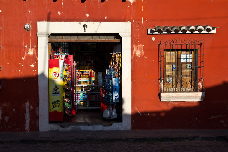 The streets of Antigua