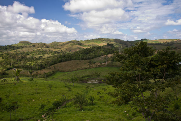 Landscape around Poptun