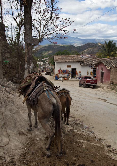 In the streets of Gracias