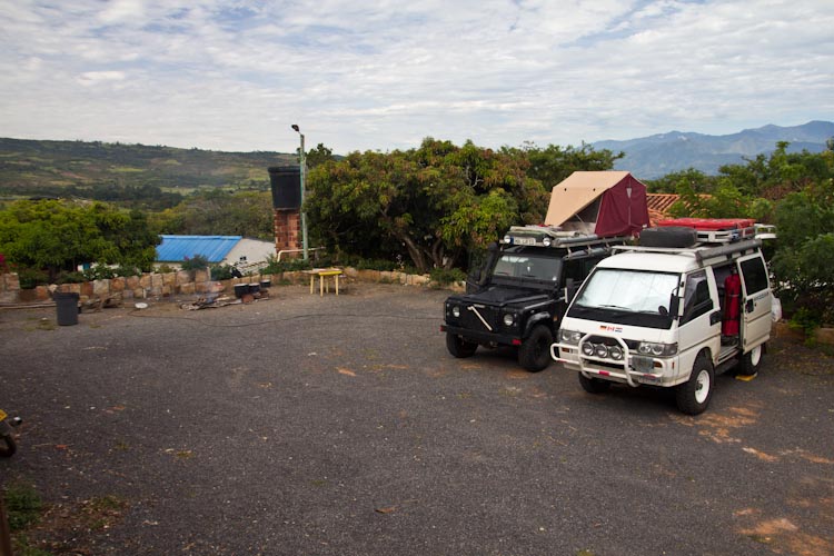 Colombia: Central Highlands - Barrichara: Campsite