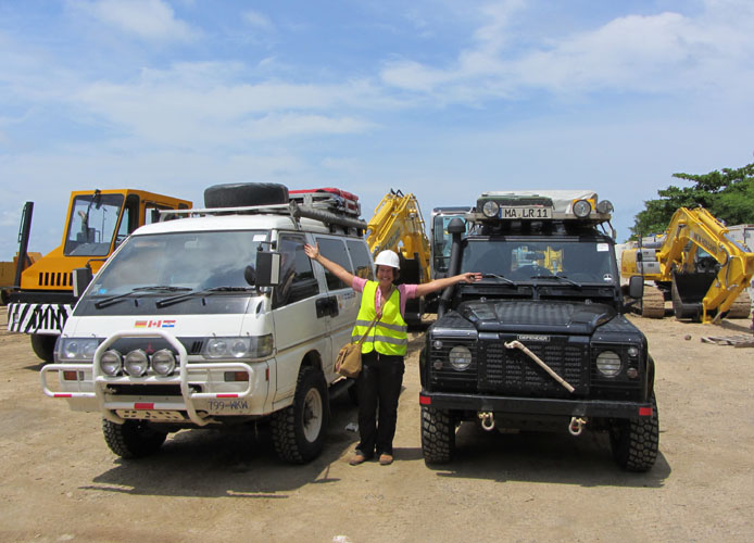 Colombia: Cartagena - we have the cars back