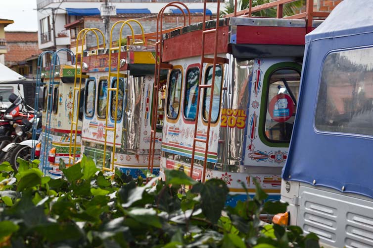 Colombia: Guatape - "Cabs"