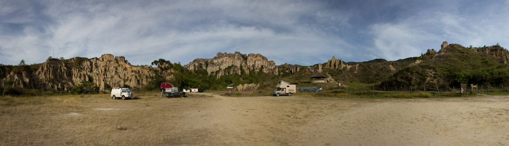 Colombia: Los Estoraques - Campsite