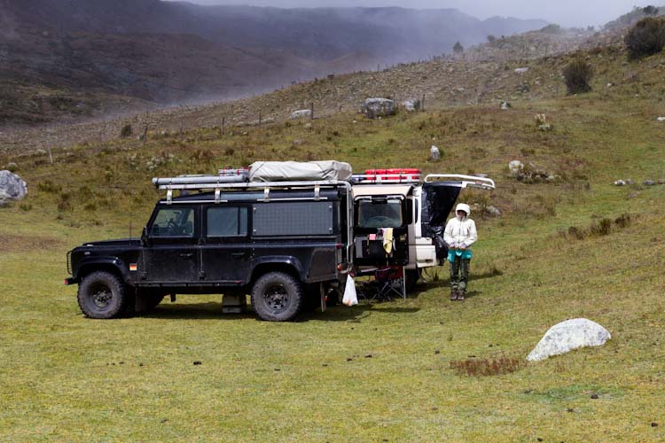 Colombia: Central Highlands - NP Cocuy: Campsite Sector Lagunas