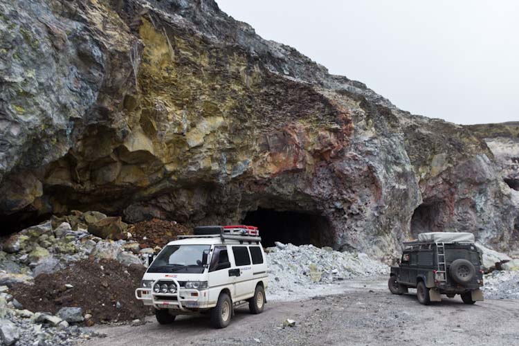 Colombia: Southern Region - NP Purace: Sulfur Mine